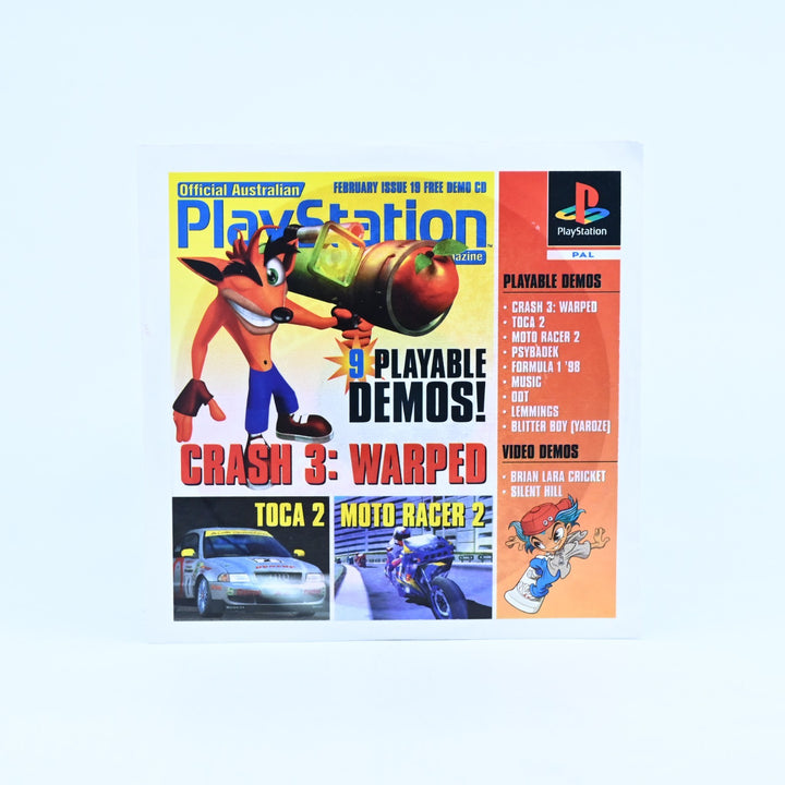 Australian PlayStation Magazine Issue 19 - Demo Disc SCED-01150 - Sony PS1 Game