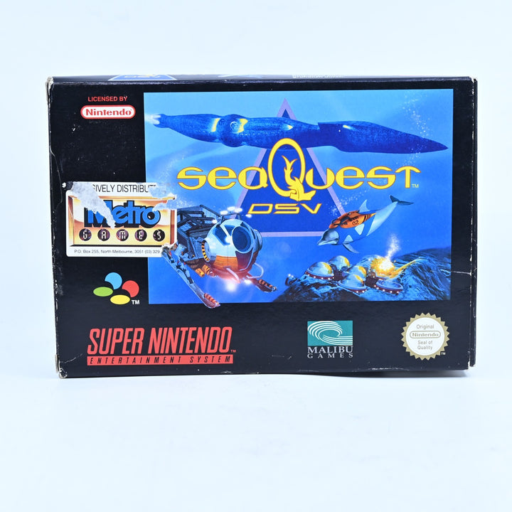 Sea Quest DSV - Super Nintendo / SNES Boxed Game - No Manual - PAL