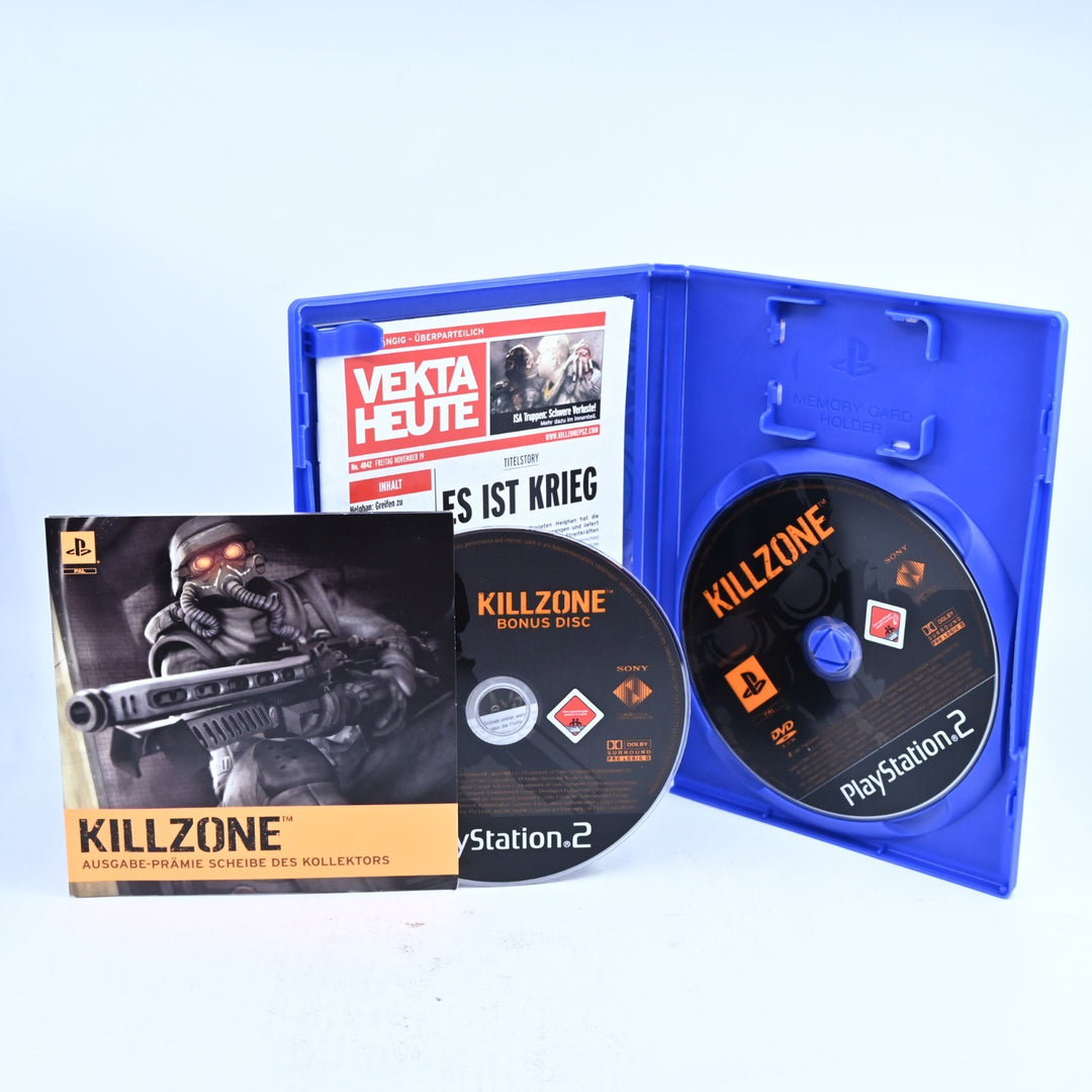 Killzone - PS2 Game + Manual + Collectors Edition Disc - PAL