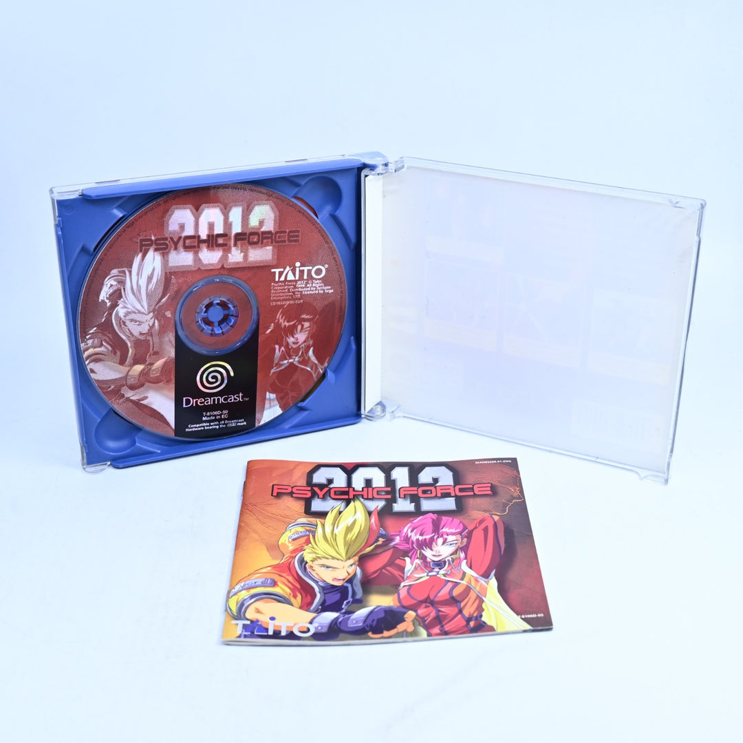Psychic Force 2012 - Sega Dreamcast Game + Manual - PAL - MINT DISC!