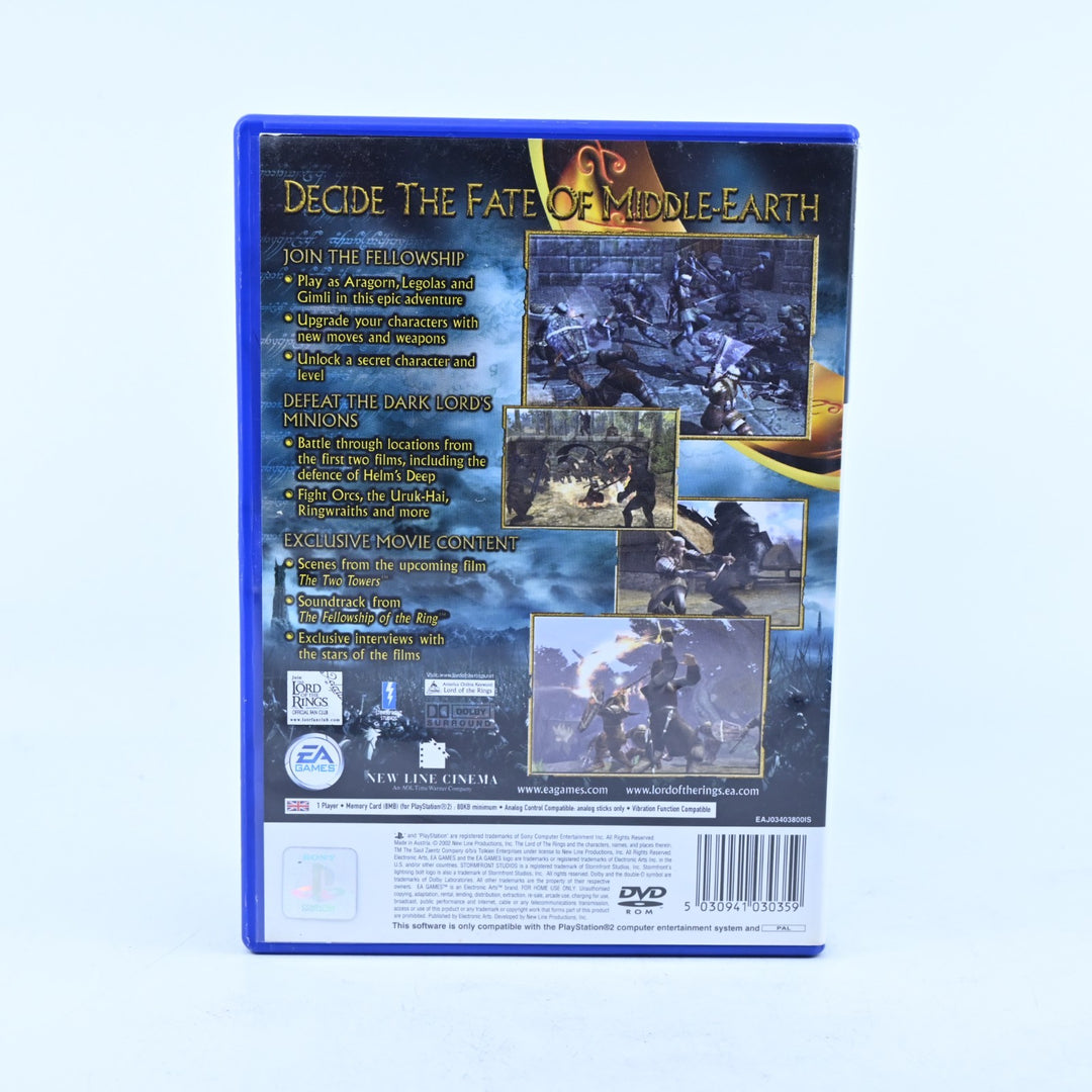The Lord of the Rings: The Two Towers - PS2 Game + Manual - PAL - MINT DISC!