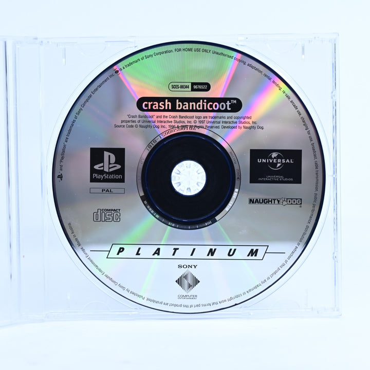 Crash Bandicoot - Sony Playstation 1 Game / PS1 Game - Disc Only - PAL