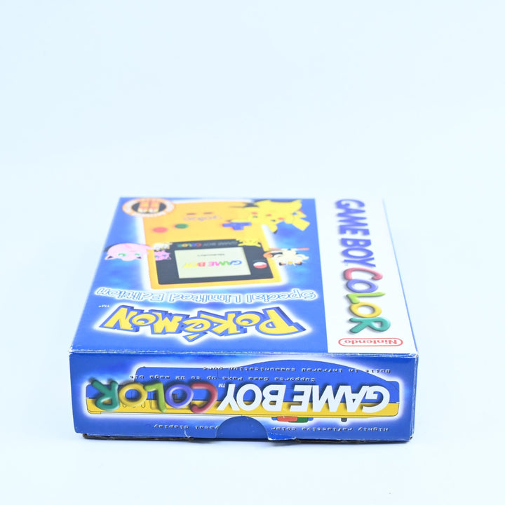 Pokemon Limited Pikachu Edition Boxed Console - Nintendo Gameboy Color Console