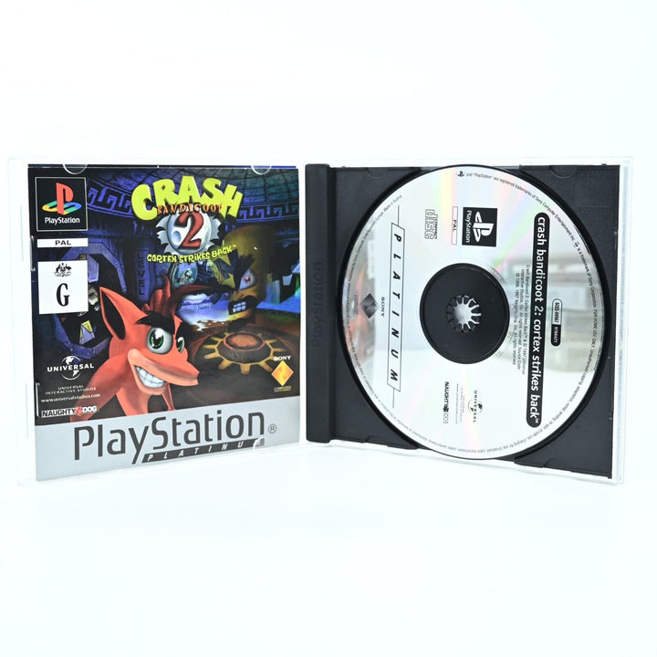 Crash Bandicoot 2: Cortex Strikes Back - Sony Playstation 1 / PS1 Game - PAL