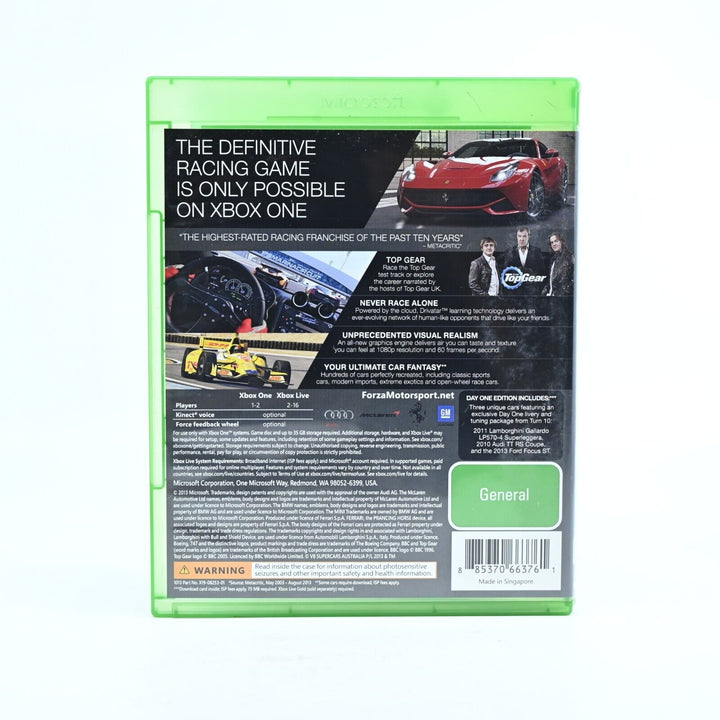 Forza Motorsport 5 - Day One 2013- Xbox One Game - PAL - FREE POST!