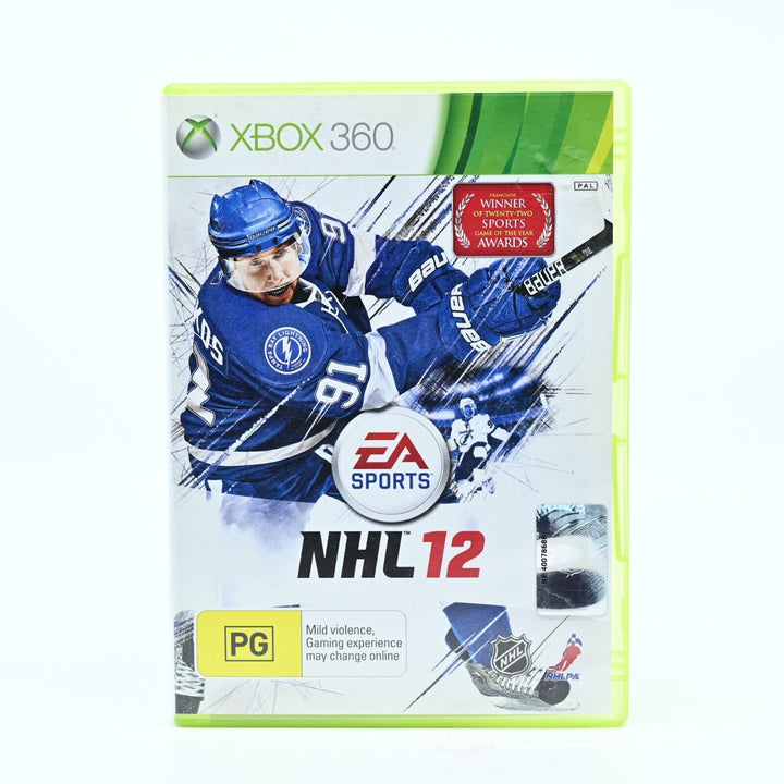 NHL 12 - Xbox 360 Game + Manual - PAL - MINT DISC!