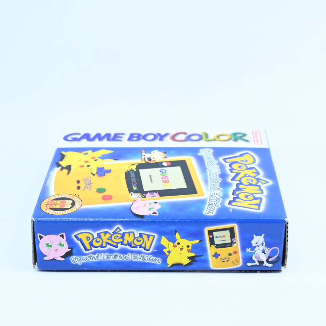 Pokemon Limited Pikachu Edition Boxed Console - Nintendo Gameboy Color Console
