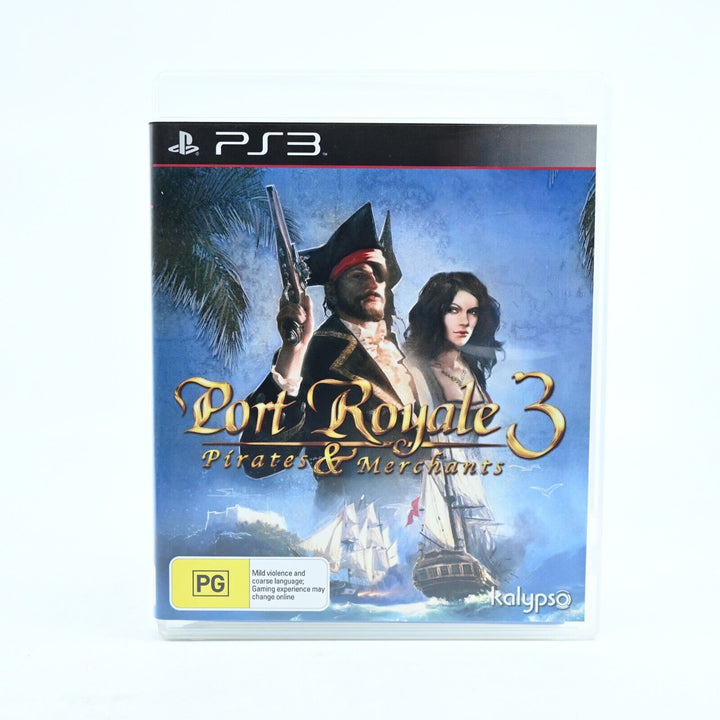 Port Royale 3: Pirates & Merchants - Sony Playstation 3 / PS3 Game + Manual