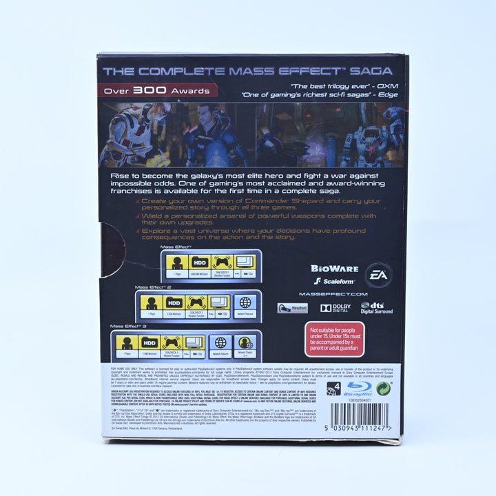 Mass Effect Trilogy - Sony Playstation 3 / PS3 Game - FREE POST!