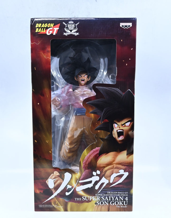 SEALED! Banpresto The Brush Super Saiyan 4 Goku Super Master Stars Anime Figure