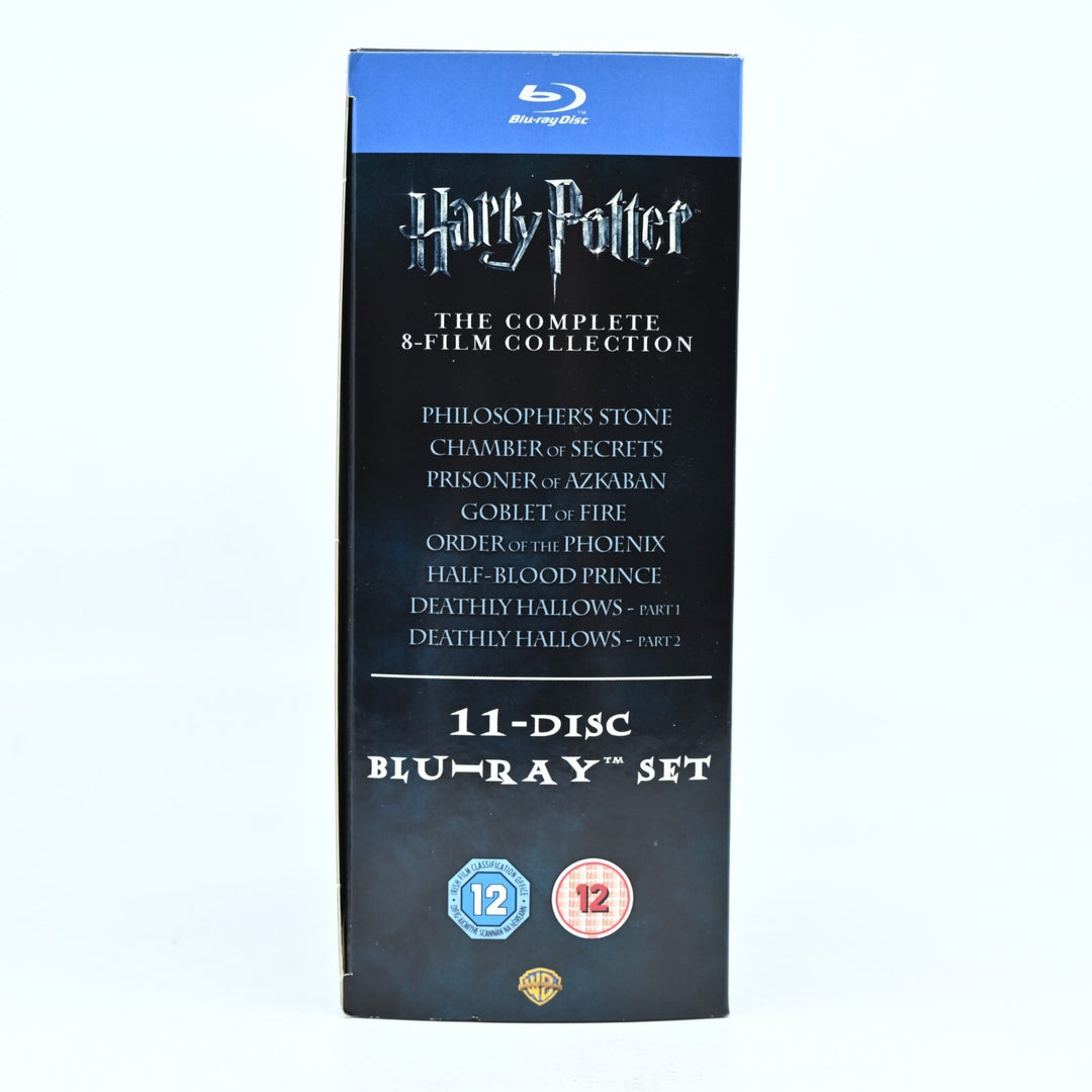 Harry Potter - The Complete 8 Film Collection - UK PAL - Blu-ray - MINT DISC!