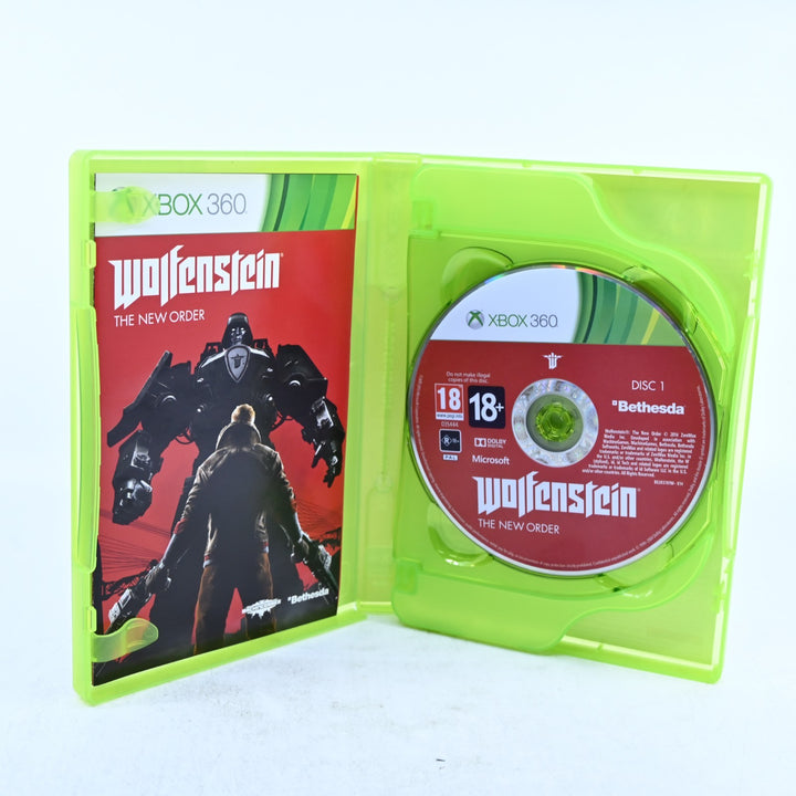 Wolfenstein The New Order - Big Case - Xbox 360 Game - No Manual - PAL
