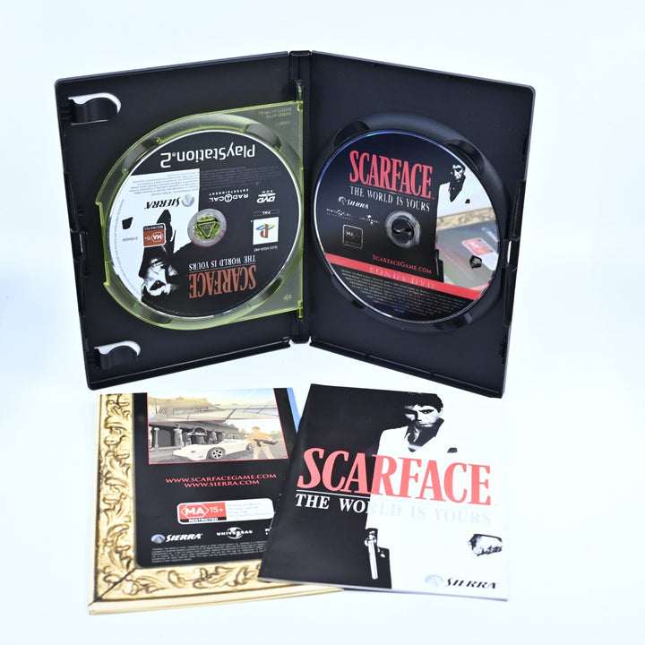 Scarface: The World Is Yours Collectors Edition - PS2 Game + Manual, Map & Bonus