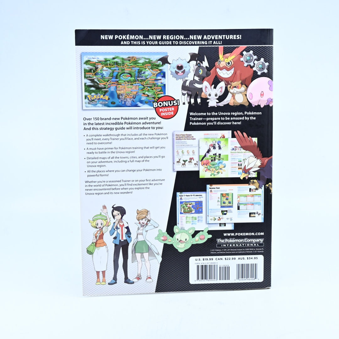 Pokemon Black & White Versions - Strategy Guide Vol.1 + Poster - Game Guide