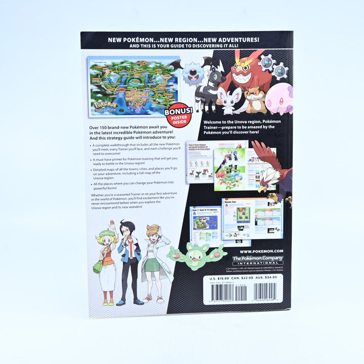 Pokemon Black & White Versions - Strategy Guide Vol.1 + Poster - Game Guide