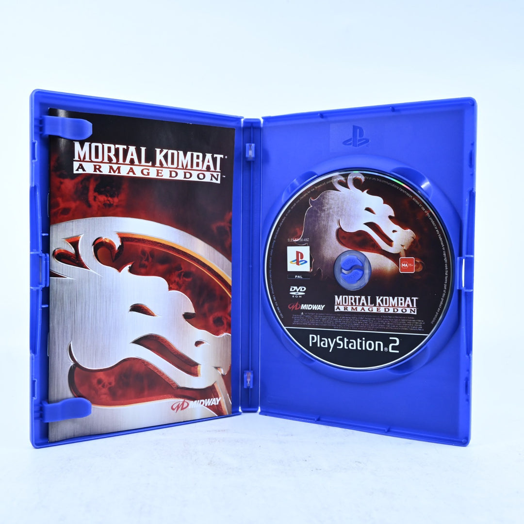 Mortal Kombat Armageddon - Sony Playstation 2 / PS2 Game + Manual - PAL