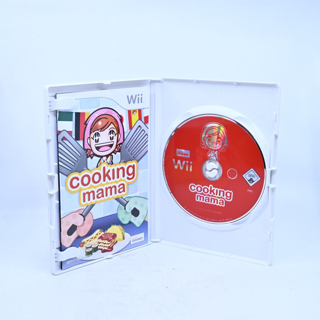 Cooking Mama - Nintendo Wii Game + Manual - PAL - MINT DISC!