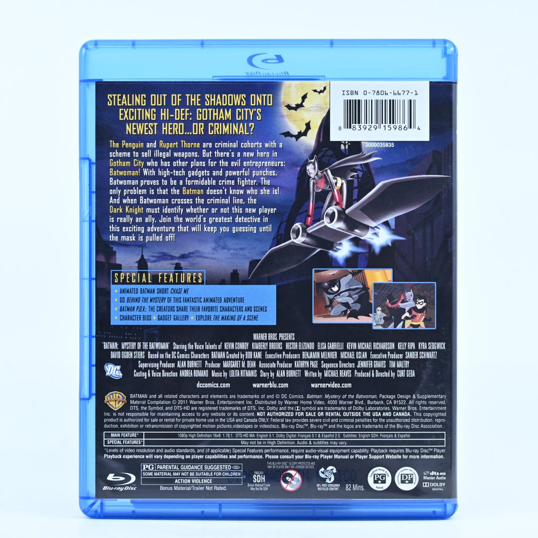 Batman: Mystery of the Batwoman - DC - Region A - Blu-ray