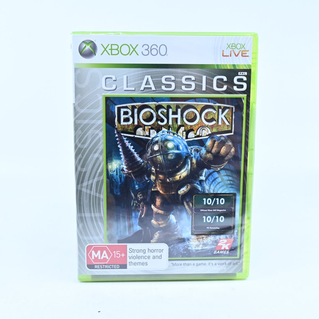 SEALED! Bioshock - Xbox 360 Game + Manual - PAL