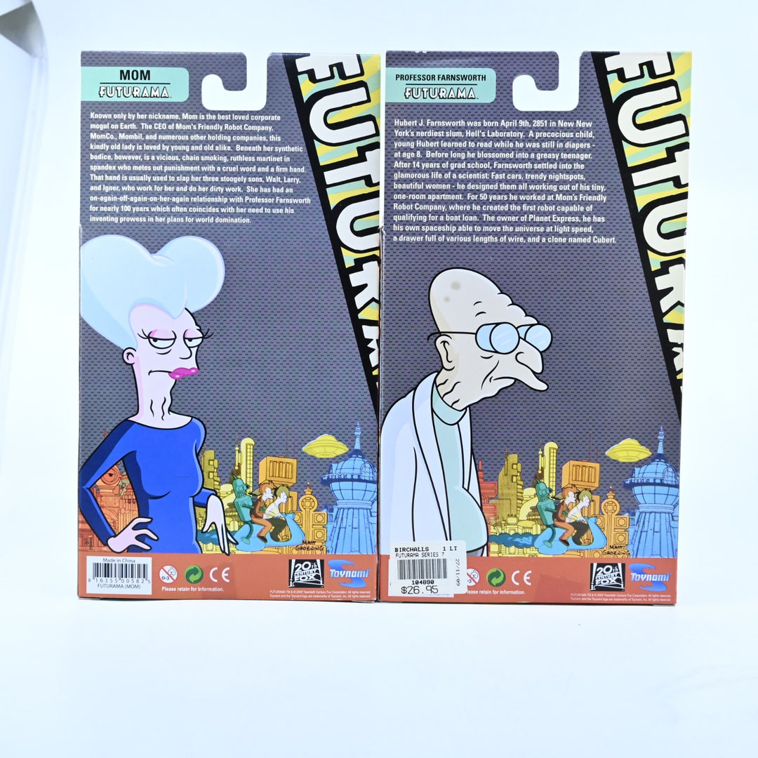 SEALED! Futurama Build-A-Bot - Roberto - Complete Toynami Figure Set - 2009