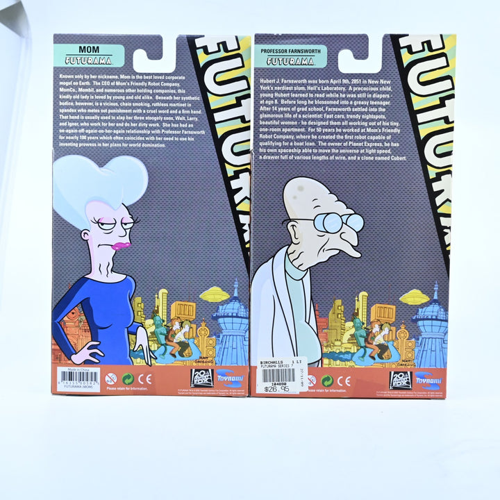 SEALED! Futurama Build-A-Bot - Roberto - Complete Toynami Figure Set - 2009