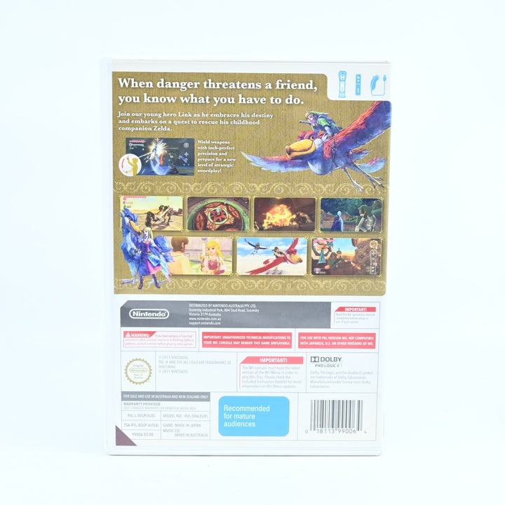 The Legend of Zelda: Skyward Sword - Nintendo Wii Game + Manual - No CD - PAL