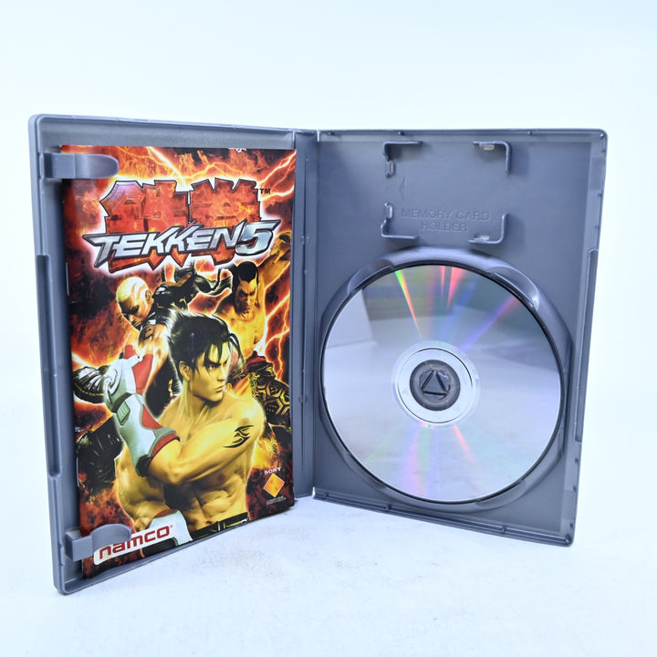 Tekken 5 - Sony Playstation 2 / PS2 Game + Manual - PAL