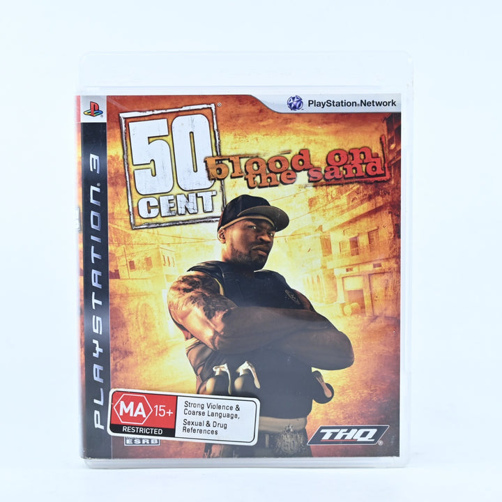 50 Cent: Blood on the Sand - Sony Playstation 3 / PS3 Game + Manual