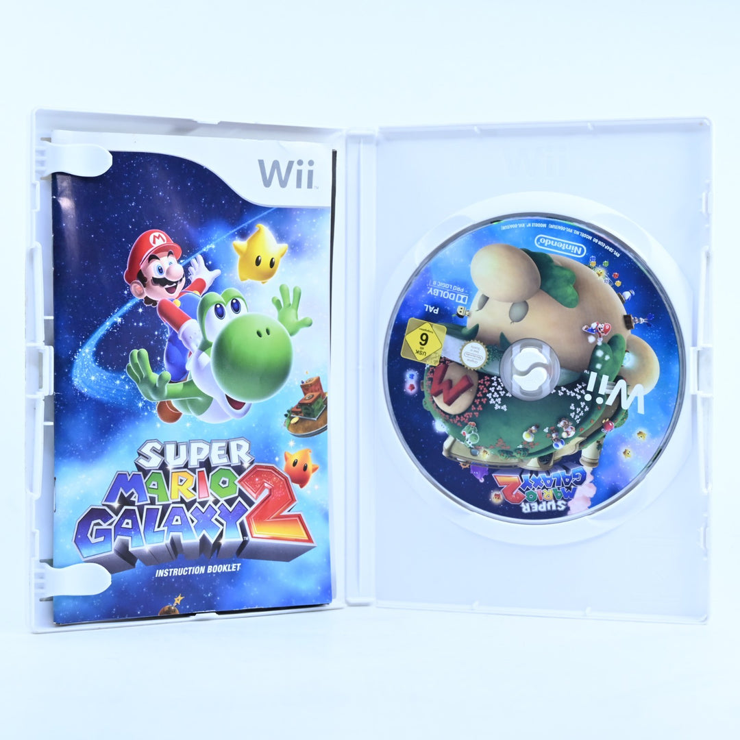 Super Mario Galaxy 2 - Nintendo Wii Game + Manual - PAL - MINT DISC!