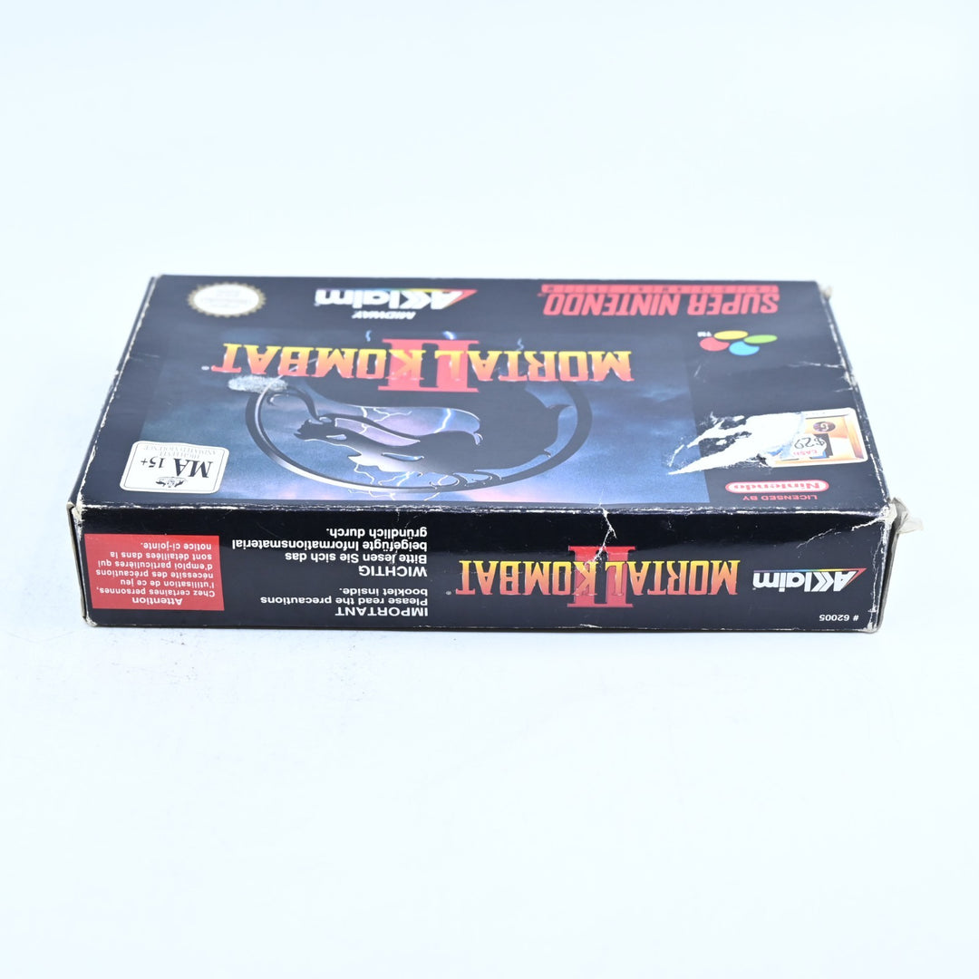 Mortal Kombat II - Super Nintendo / SNES Boxed Game - PAL - FREE POST!
