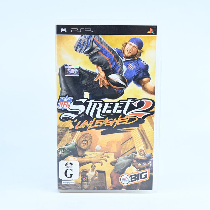 NFL Street 2 Unleashed - Sony PSP Game + Manual - FREE POST!