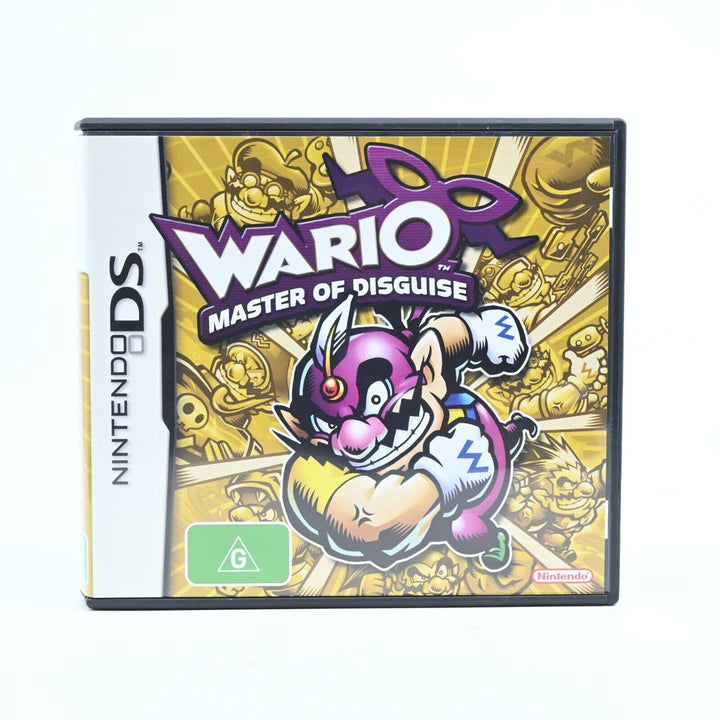 LIKE NEW! Wario Master of Disguise - Nintendo DS Game - PAL - FREE POST!