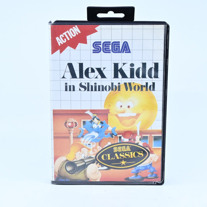 Alex Kidd in Shinobi World - Sega Master System Game - No Manual - PAL