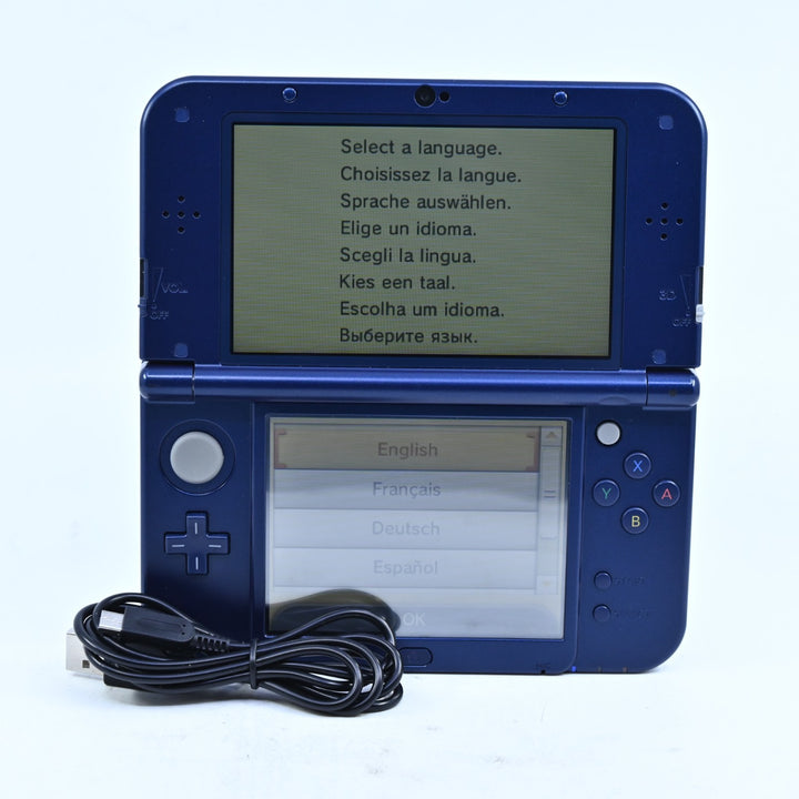 Metallic Blue - 'New' Nintendo 3DS Console XL RED-001 - PAL FREE POST