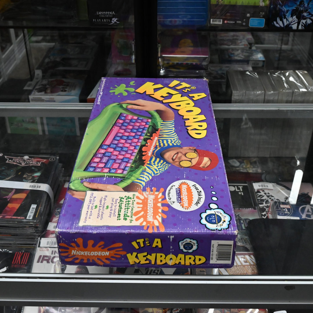 Vintage Nickelodeon "It's A Keyboard" - Brainworks - IBM PC Accessory