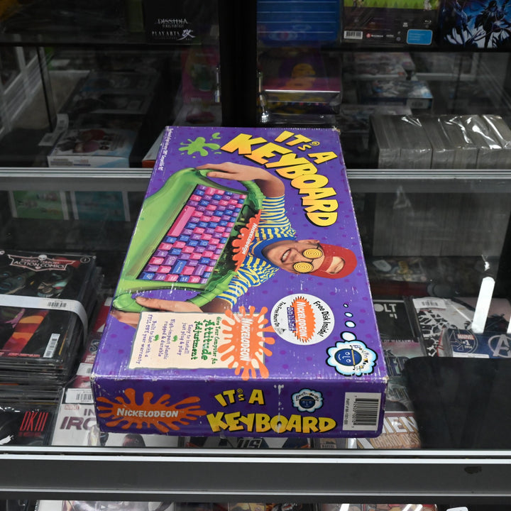 Vintage Nickelodeon "It's A Keyboard" - Brainworks - IBM PC Accessory