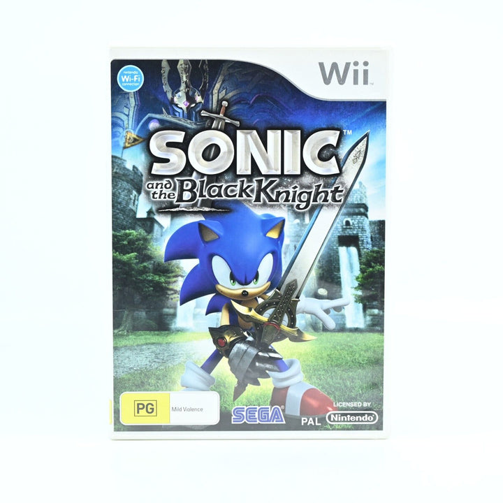 Sonic and the Black Knight - Nintendo Wii Game + Manual - PAL - MINT DISC!