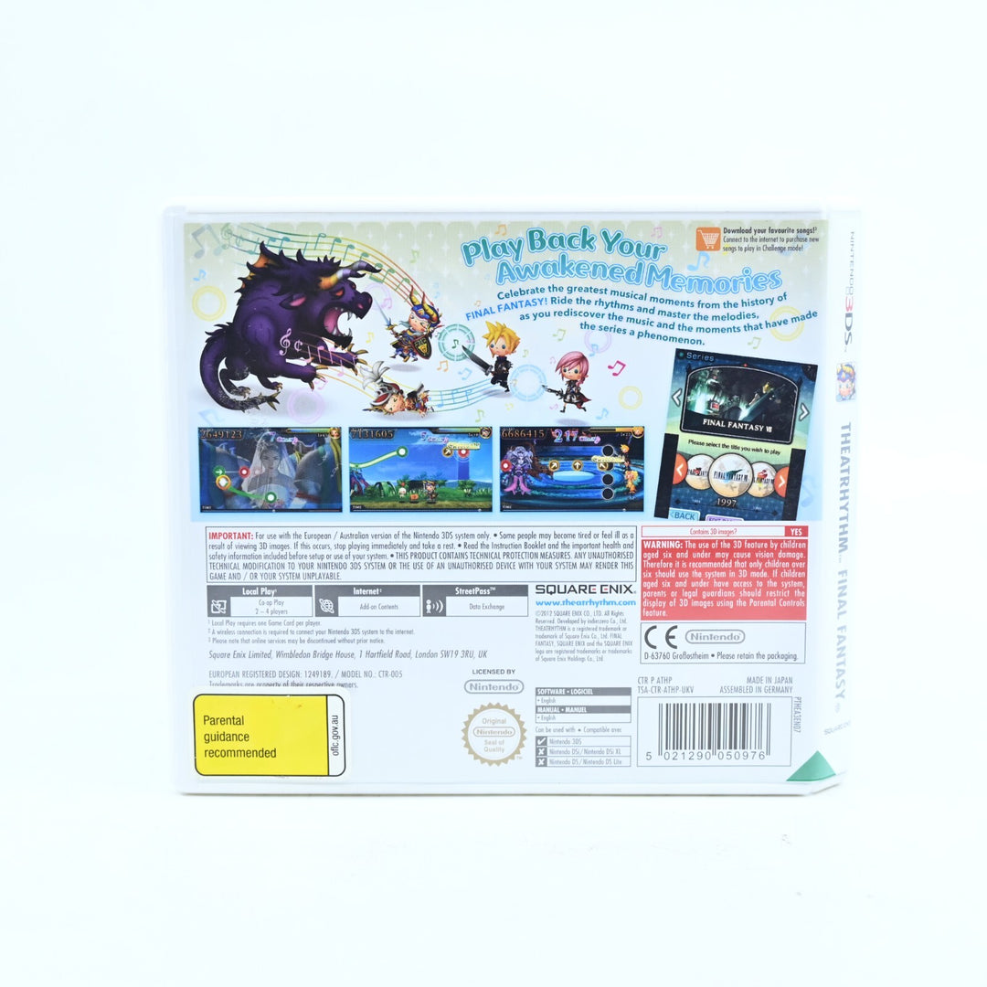 Theatrhythm Final Fantasy - Nintendo 3DS Game - PAL - FREE POST!