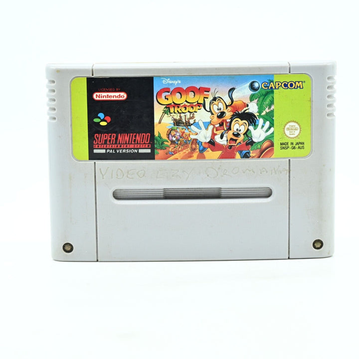 Goof Troop - Super Nintendo / SNES Game - PAL - FREE POST!