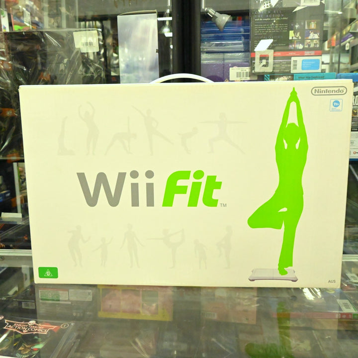 Wii Fit + Balance Board - Nintendo Wii Game + Manual / Nintendo Wii Accessory