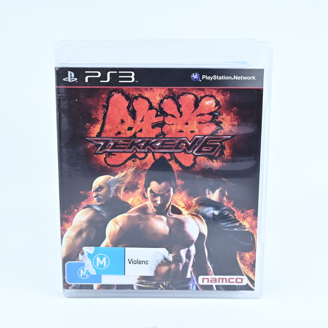 Tekken 6 - Sony Playstation 3 / PS3 Game + Manual - FREE POST!