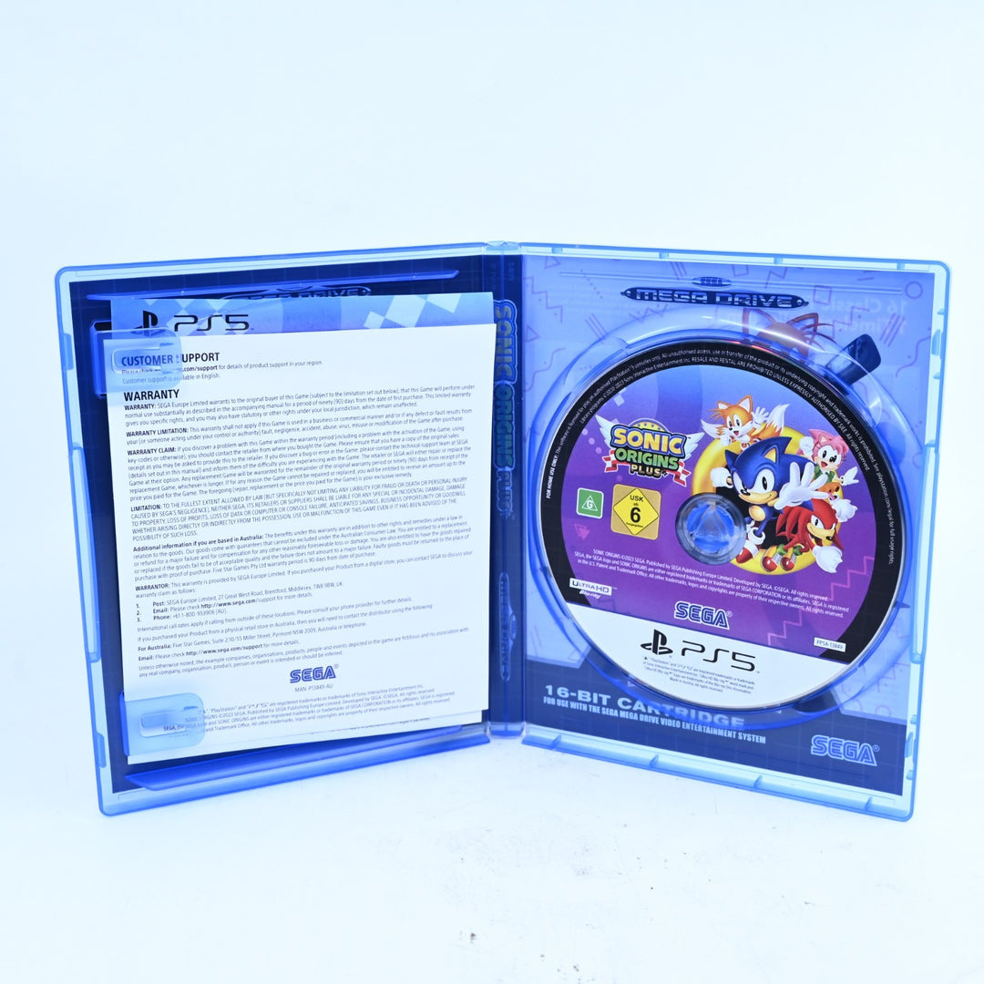 Sonic Origins Plus - Sony Playstation 5 / PS5 Game - FREE POST!