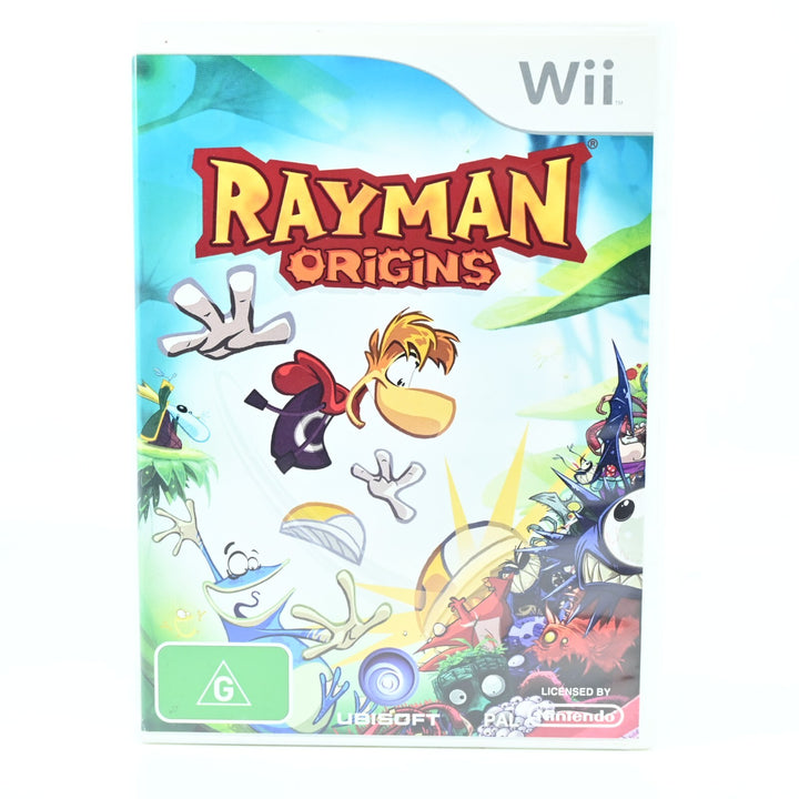 Rayman Origins - Nintendo Wii Game + Manual - PAL - FREE POST!