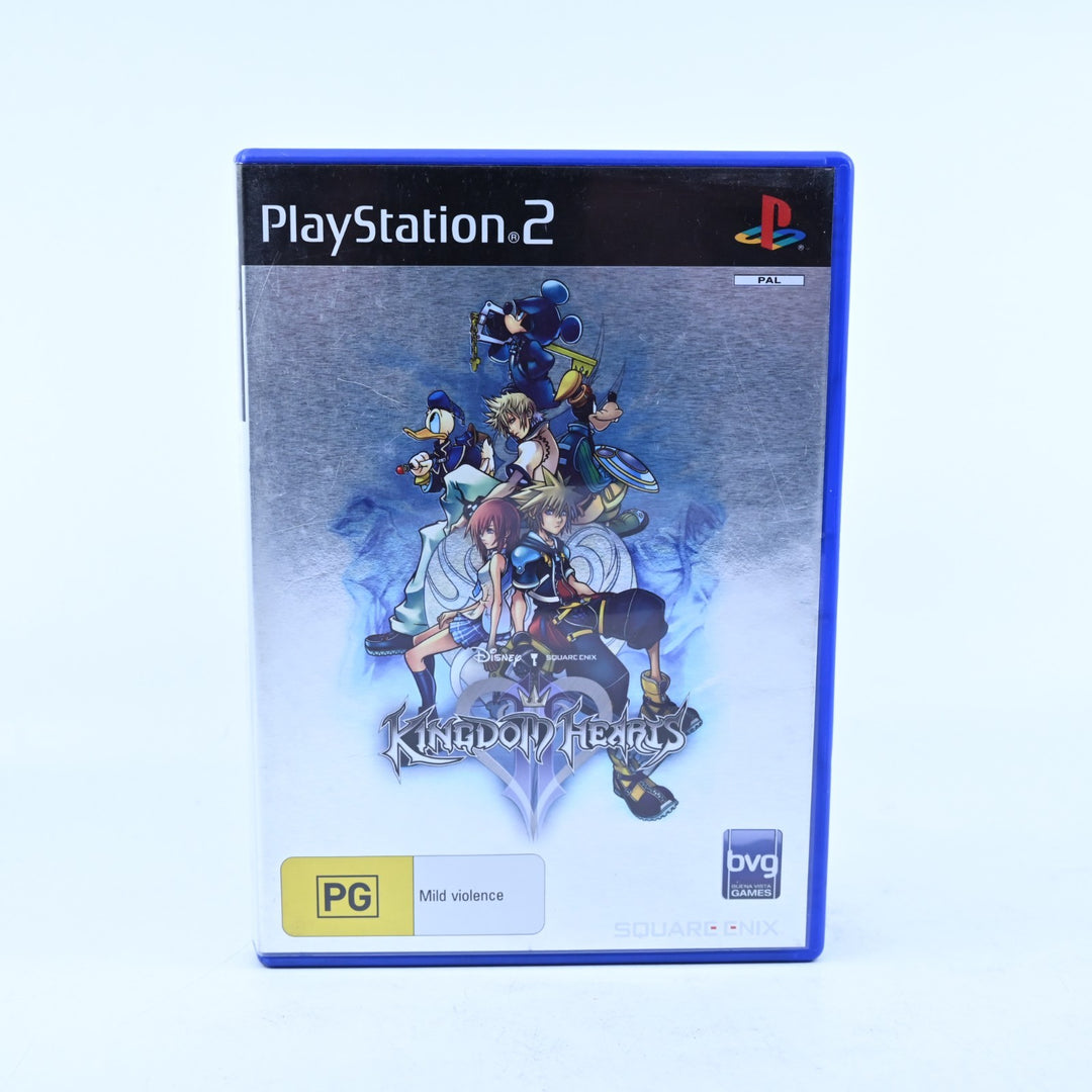 Kingdom Hearts II - Sony Playstation 2 / PS2 Game + Manual - PAL - MINT DISC!