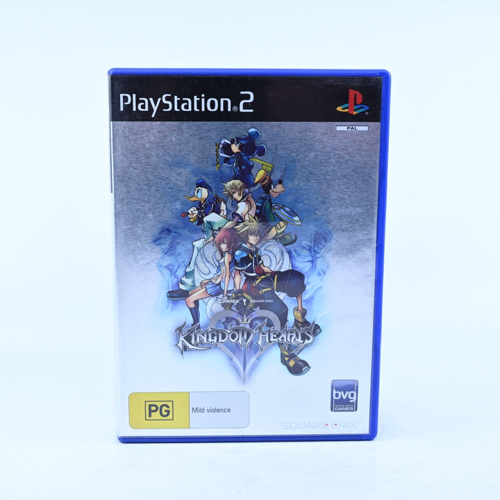 Kingdom Hearts II - Sony Playstation 2 / PS2 Game + Manual - PAL - MINT DISC!