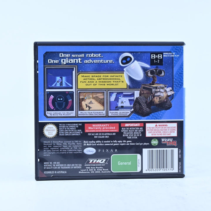 Disney Pixar Wall-E - Nintendo DS Game - PAL + Manual - FREE POST!