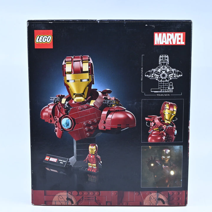 SEALED! LEGO 76327 Marvel - Infinity Saga Iron Man MK4 Bust - Toy