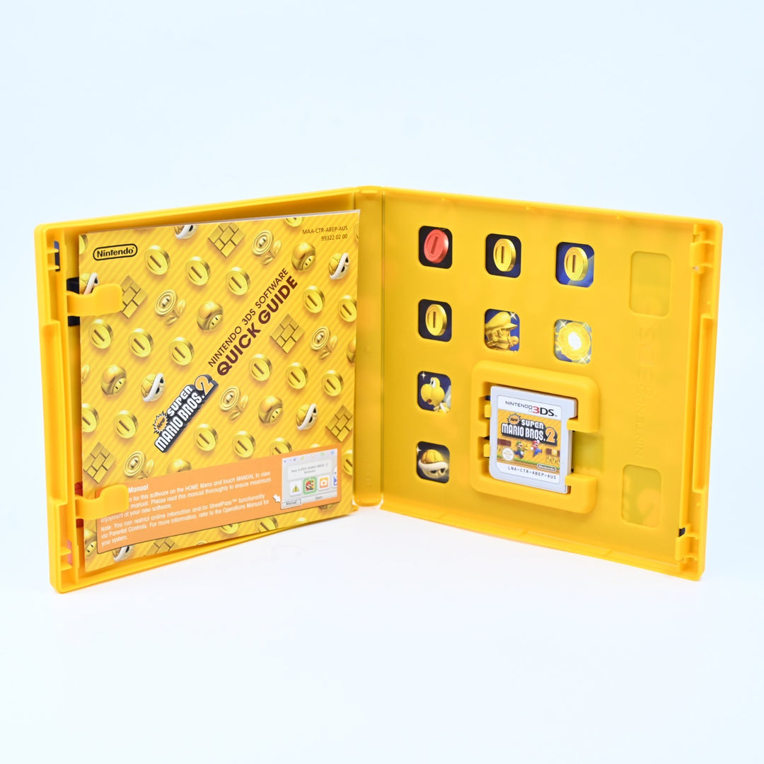 New Super Mario Bros. 2 Gold Coin Edition - Nintendo 3DS Game - PAL + Manual