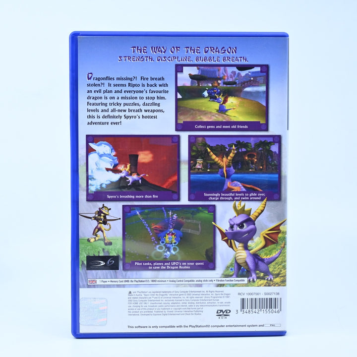 Spyro: Enter the Dragonfly - Sony Playstation 2 / PS2 Game + Manual - PAL