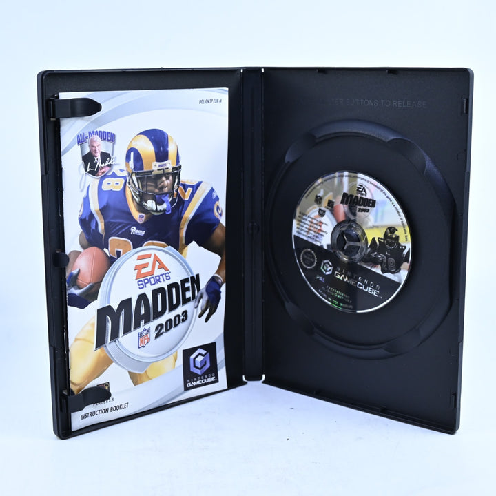 Madden NFL 2003 - Nintendo Gamecube Game + Manual - PAL - FREE POST!